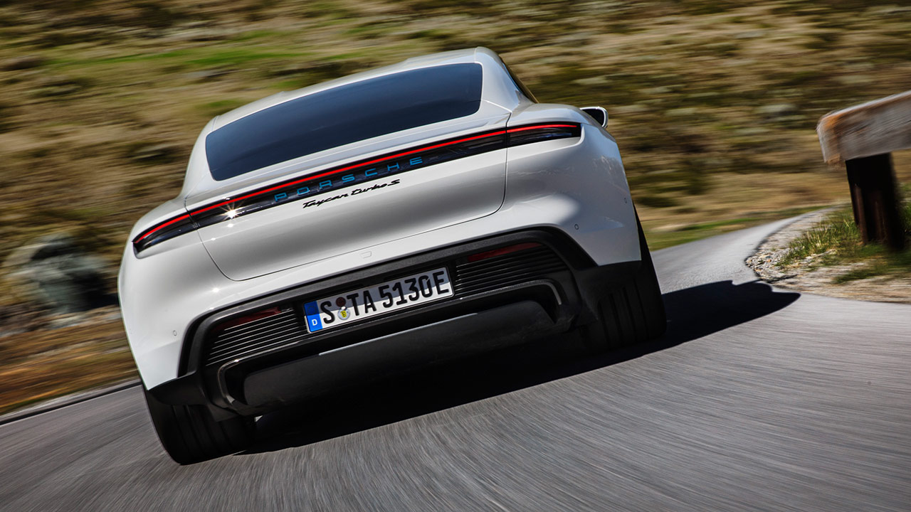 Mejores coches eléctricos 2020 Porsche Taycan