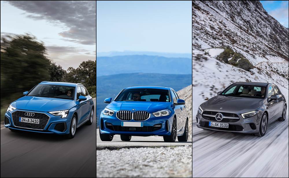  Audi A3, BMW Serie   o Mercedes Clase A, ¿cuál es el mejor compacto premium?
