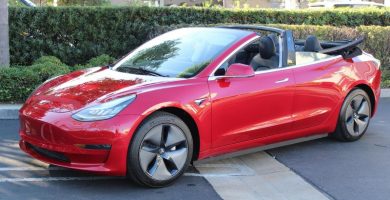Tesla Model 3 descapotable