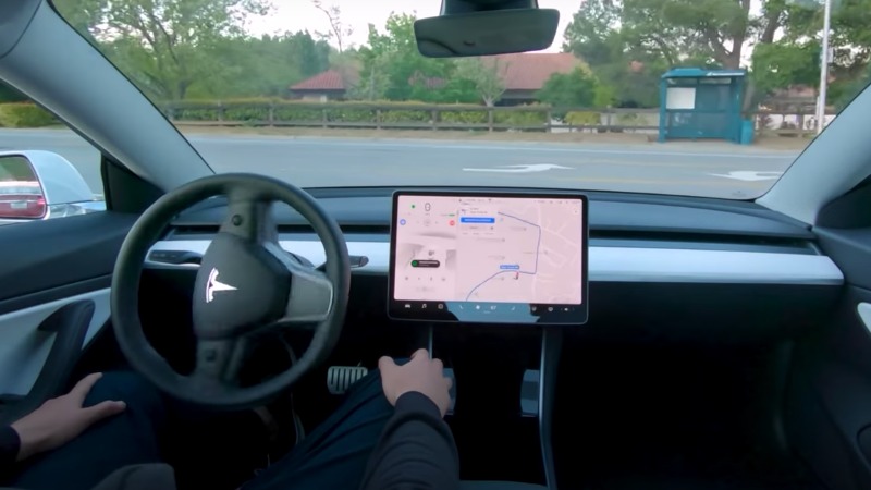 Autopilot Tesla Model 3 fallo