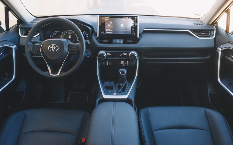 prueba del Toyota RAV4 Hybrid 2021