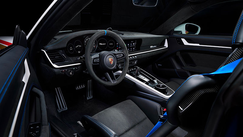 Interior Porsche 911 Dakar