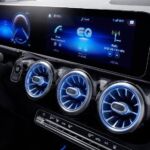 Prueba Mercedes EQA 2021 pantalla EQ